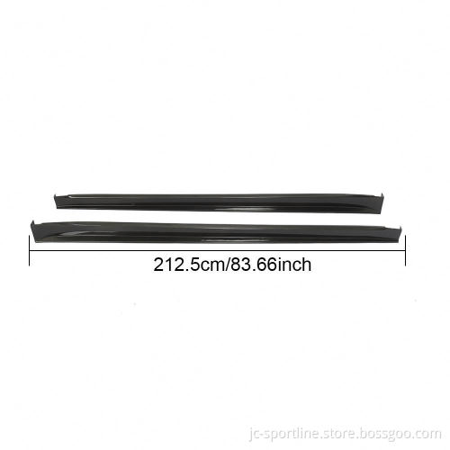 Carbon Fiber Car Side Skirts for Tesla Model X 75D/90D/P90D/100D/P100D (2016-2018)